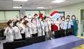 경상국립대병원, '하모'와 함께 어린이 환우 선물 증정식 개최