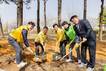 경상국립대, '탄소중립 실천' 식목일 기념 관학 공동 나무 심기 행사